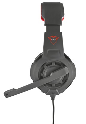 Cuffie Gaming Trust 21187 Gxt 310 Radius Headset Black E Red