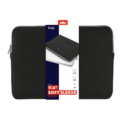 Trust 21254 borsa per notebook 29,5 cm (11.6") Custodia a tasca Nero
