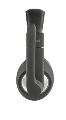 Trust 21662 cuffia e auricolare Cablato A Padiglione Musica e Chiamate Nero