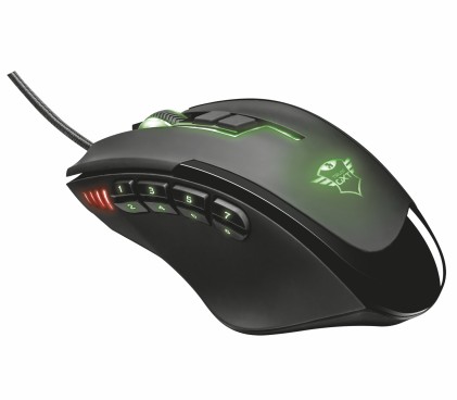 Trust Sikanda GXT 164 MMO mouse Mano destra USB tipo A Ottico 5000 DPI