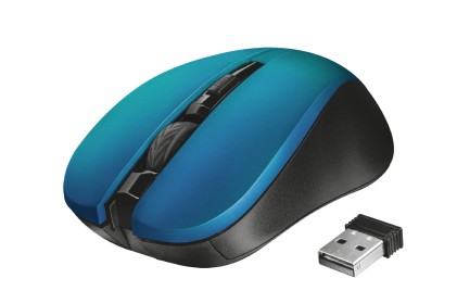 Trust 21870 mouse Ambidestro RF Wireless Ottico 1800 DPI