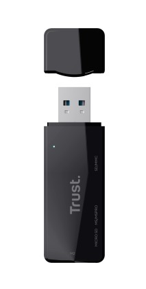 Trust Cardreader Usb-A 3.2 - Nanga Nero