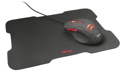 Trust Ziva mouse USB tipo A Ottico 3000 DPI