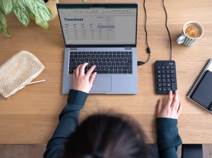 Trust 22221 tastierino numerico Notebook/PC USB Nero