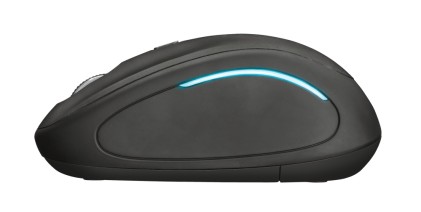 Mouse Trust 22333 Yvi Fx Wireless Mouse Black Nero
