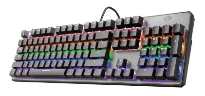 Tastiera Computer Trust 22631 Gxt 865 Asta Mechanical Keyboard Gaming