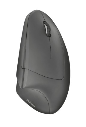 Mouse Trust 22879 Ergonomic Verto Wireless Nero