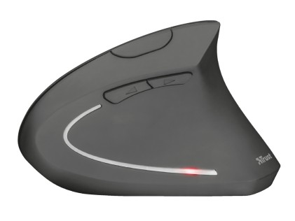 Mouse Trust 22879 Ergonomic Verto Wireless Nero