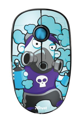 Mouse Trust 23335 Silent Click Wireless Mouse Blue