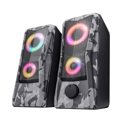 Set Altoparlanti Pc Trust 23379 Gxt 606 Javv Rgb Illuminated 2.0 Speak