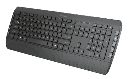 Tastiera E Mouse Trust 23477 Tecla 2 Wireless Keyboard With Mouse Blac