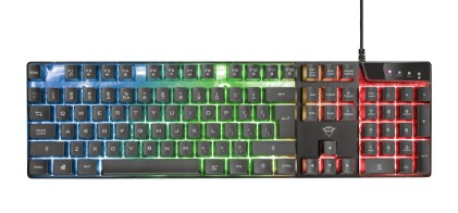 Tastiera E Mouse Trust 23483 Gxt 838 Azor Gaming Combo (Keyboard With