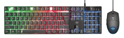 Tastiera E Mouse Trust 23483 Gxt 838 Azor Gaming Combo (Keyboard With