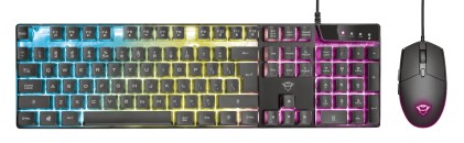 Tastiera E Mouse Trust 23483 Gxt 838 Azor Gaming Combo (Keyboard With