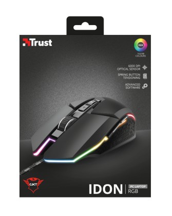 Mouse Trust 23645 Gxt 950 Idon Illuminated Black