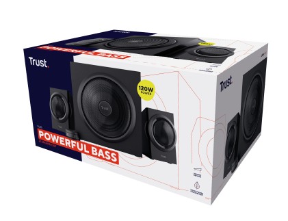 Trust Yuri 60 W Nero 2.1 canali