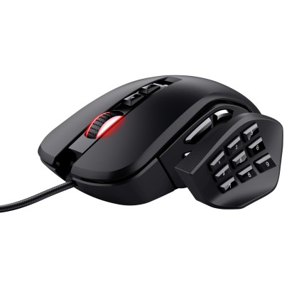 Trust GXT 970 Morfix mouse Mano destra USB tipo A Ottico 10000 DPI