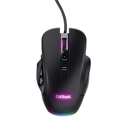 Trust GXT 970 Morfix mouse Mano destra USB tipo A Ottico 10000 DPI