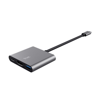 Trust Adattatore Dalyx 3-In-1 Usb-C