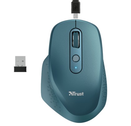 Trust Ozaa mouse Mano destra RF Wireless Ottico 2400 DPI