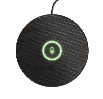 Trust IRIS Nero Microfono da conferenza