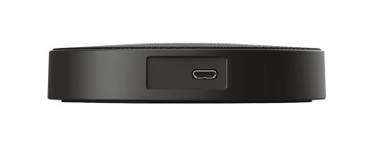 Trust IRIS Nero Microfono da conferenza