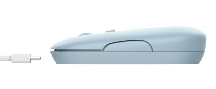 Trust Puck mouse Ambidestro Wireless a RF + Bluetooth 1600 DPI