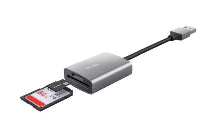Trust Cardreader Veloce Usb-A 3.2 - Dalyx Alluminio