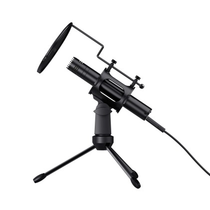 Trust GXT 241 Velica USB Streaming Nero