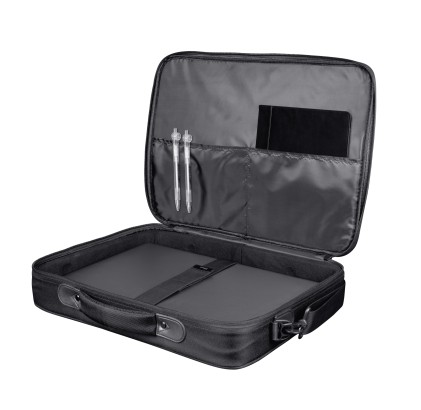Trust Atlanta borsa per notebook 40,6 cm (16") Valigetta ventiquattrore Nero
