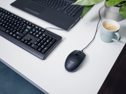 Trust TM-101 mouse Ambidestro Ottico 1200 DPI