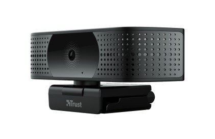 Trust Webcam Ultra Hd 4K 3480X2160- Filtro Privacy - Teza - Nero