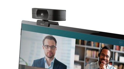Trust Webcam Ultra Hd 4K 3480X2160- Filtro Privacy - Teza - Nero