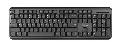 Trust TK-350 tastiera RF Wireless QWERTY Spagnolo Nero