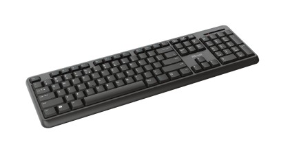 Trust TK-350 tastiera RF Wireless QWERTY Spagnolo Nero