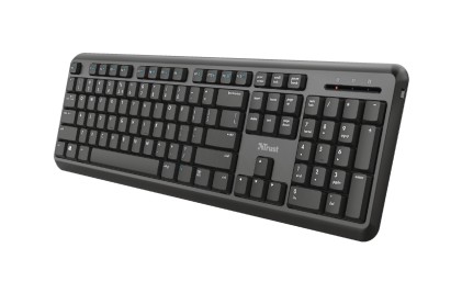 Trust TK-350 tastiera RF Wireless QWERTY Spagnolo Nero
