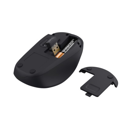 Trust Mouse Yvi+ Wireless Mouse Eco Nero