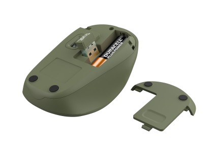 Trust Mouse Yvi Wireless Eco, Verde