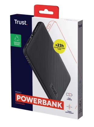 Trust Powerbank Primo 5.000, Eco