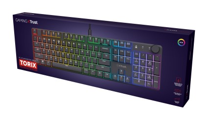 Trust Tastiera Meccanica Gxt866 Torix Mechanical Keyboard It