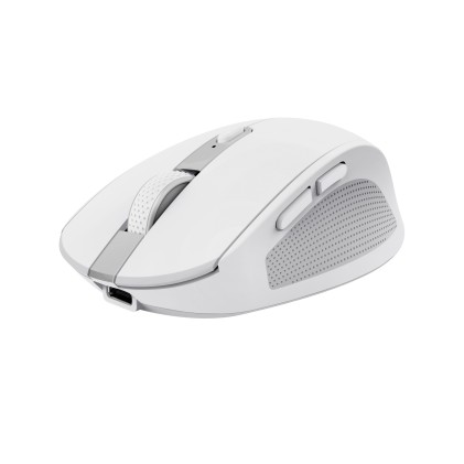 Trust Mouse Ozaa Compatto Wireless, Bianco