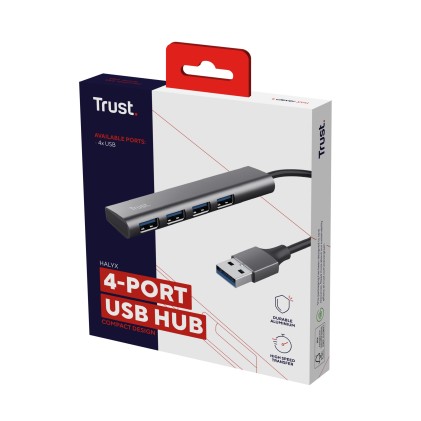 Trust Hub Halyx 4-Port Usb