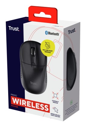 Trust Primo mouse Ambidestro Bluetooth Ottico 1600 DPI