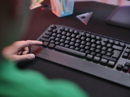Trust GXT 836 Evocx Tastiera da gaming illuminata