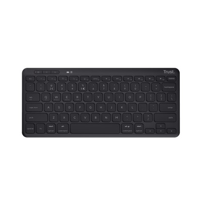 Trust Lyra tastiera Ufficio USB + RF Wireless + Bluetooth QWERTY Spagnolo Nero