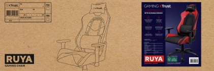 Trust Sedia Gaming Gxt714R Ruya Rosso