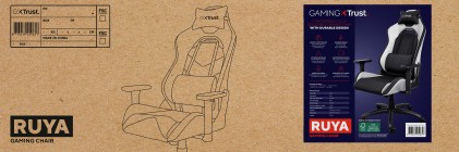 Trust Sedia Gaming Gxt714W Ruya Gaming Bianco