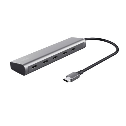 Trust Hub Halyx 5 Port Usb-C