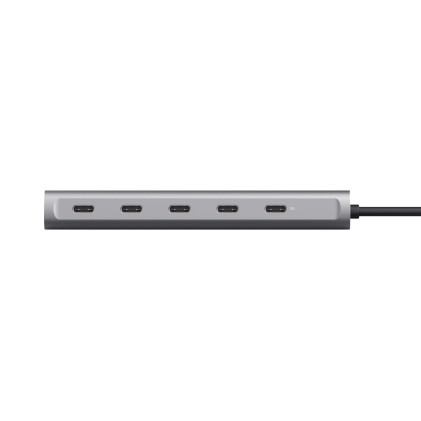 Trust Hub Halyx 5 Port Usb-C