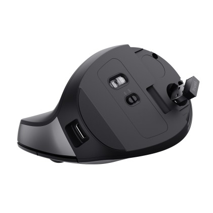 Trust Mouse Ergonomico Wireless Bayo Ii